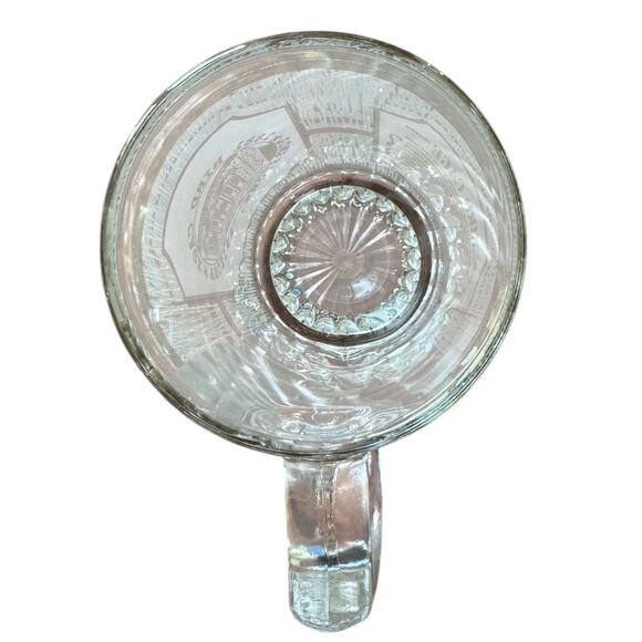 Bird Cage Theatre Tombstone Arizona Beer Mug Glass 22k Gold Trim Culver Tourist - Picture 6 of 8